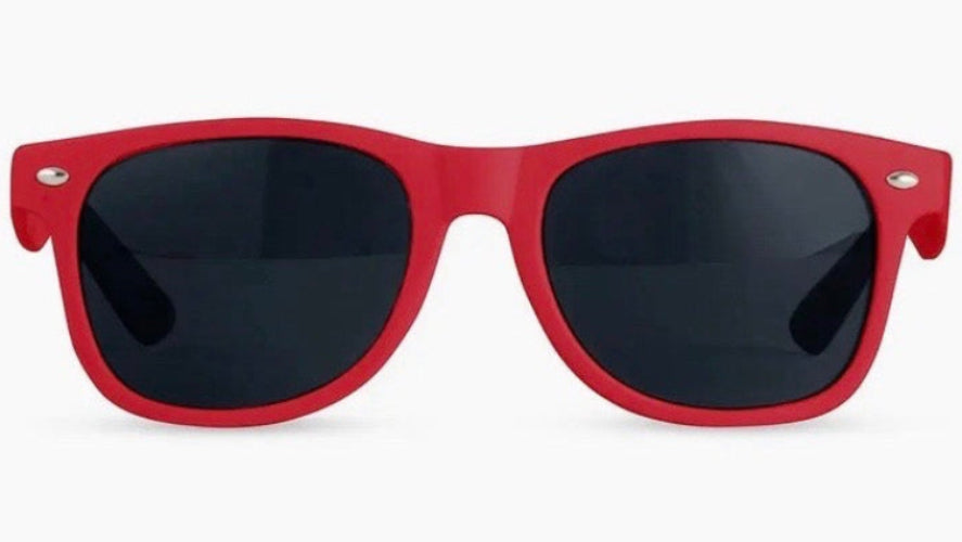 Red sunglasses